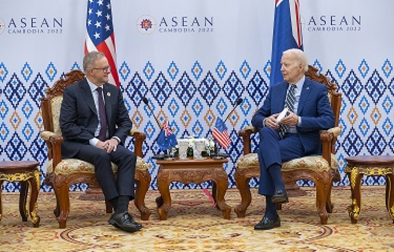 230123 President Biden met with Prime Minister Albanese of Australia at the margins of the 17th East Asia Summit