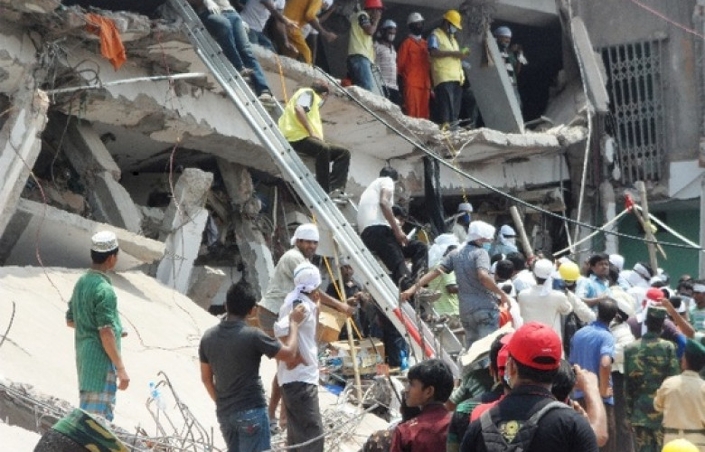 230424 Rescue at Rana Plaza collapse