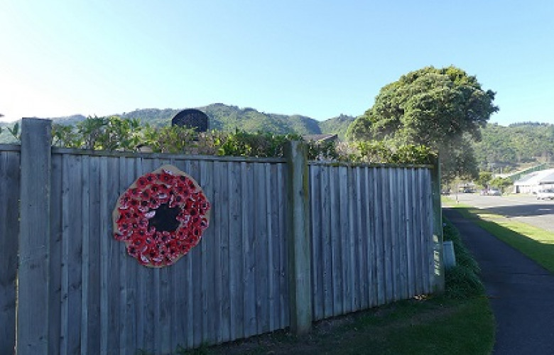 230424 Roadside Covid 19 Anzac Day commemoration