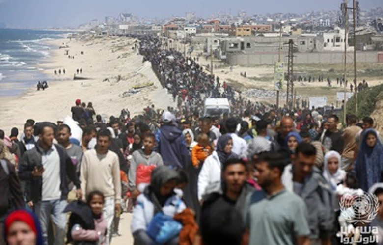 250918 Displaced people try to return to northern Gaza Strip