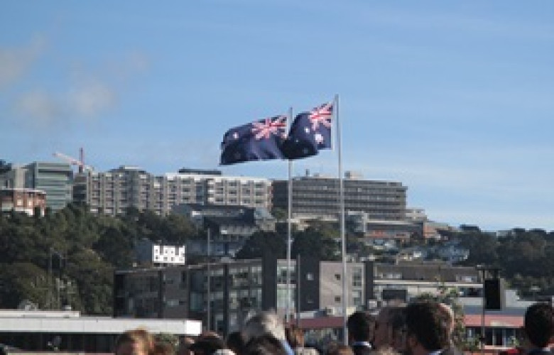 260219 New Zealand and Australia Flags