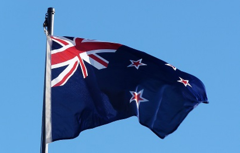 New Zealand flag 4 Jul